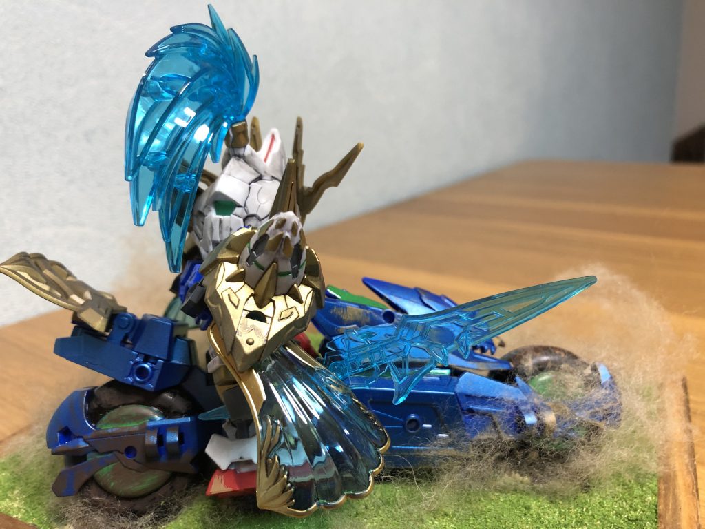 趙雲ダブルオーガンダム–2枚目/制作者：@overflag390