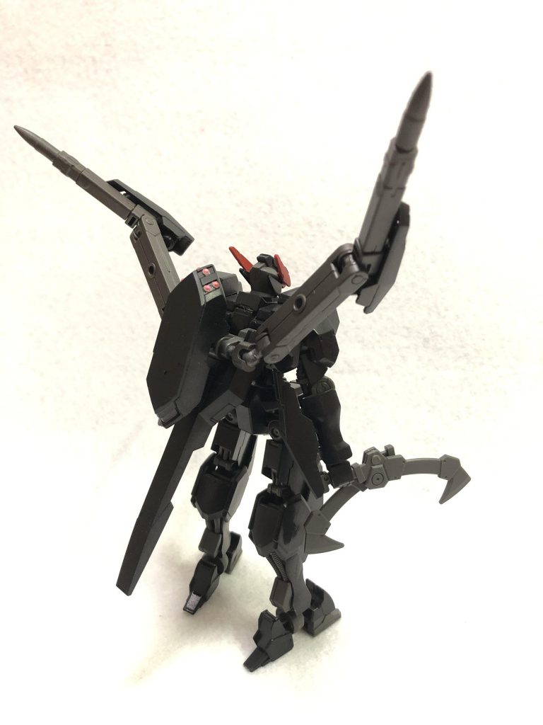 背面。極力シンプル、軽量に改造しています。