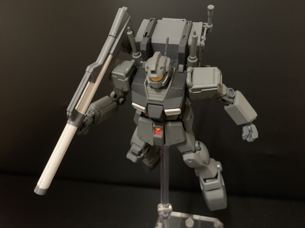 脚部を変更する事で宇宙仕様のジム改にもなります。