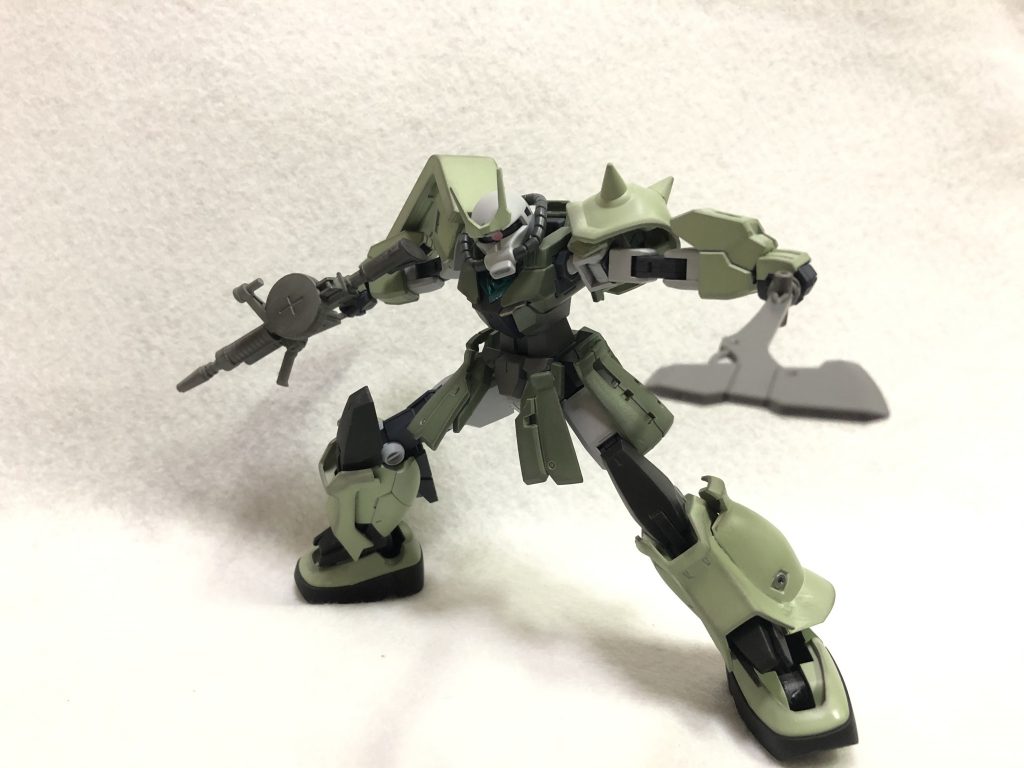 アクションポーズが決まります。