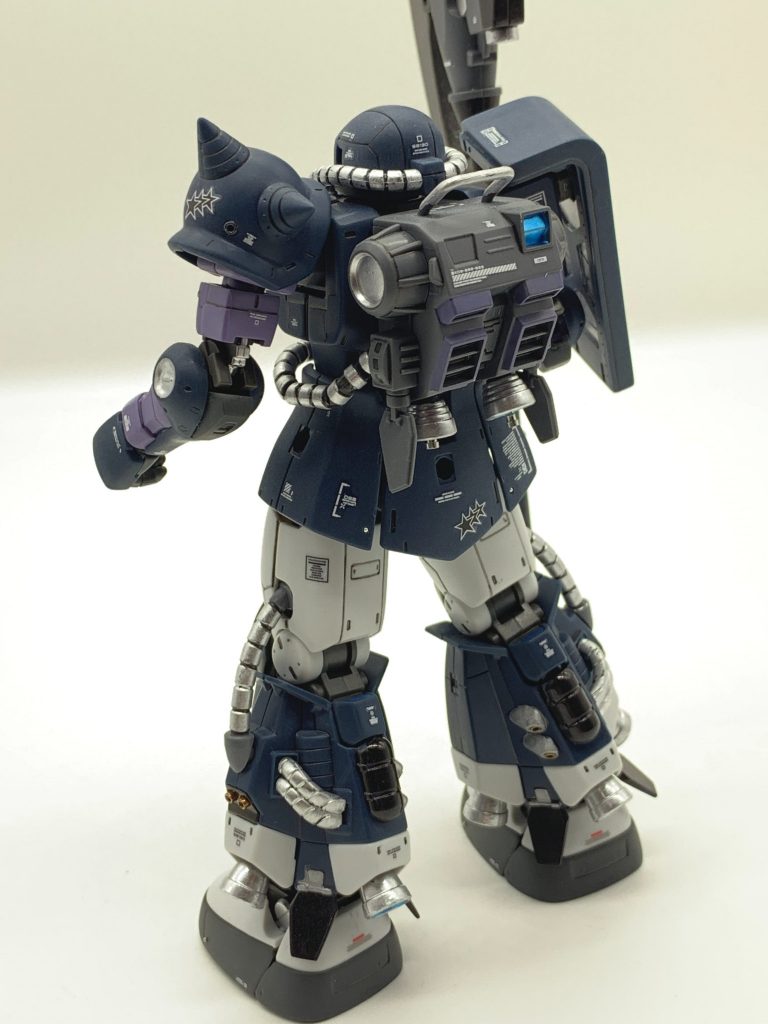 HG THE ORIGIN 高機動型ザクⅡ オルテガ専用機–4枚目/制作者：Woops