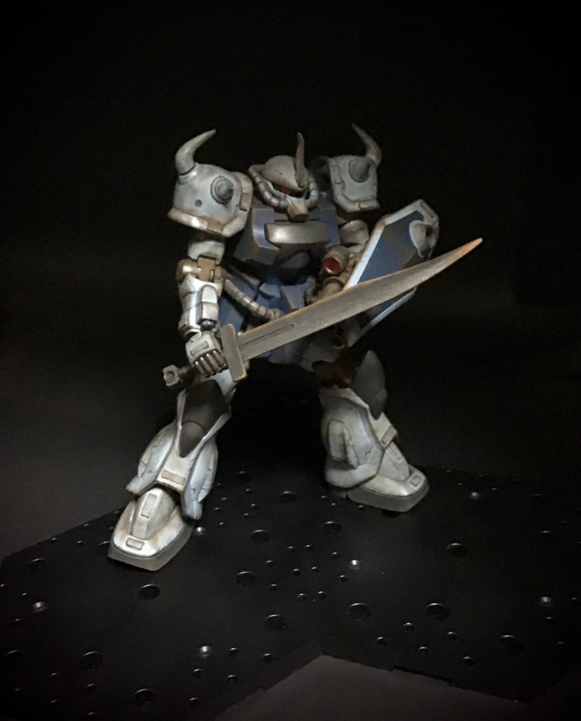 グフカスタムで汚し–5枚目/制作者：聖狸