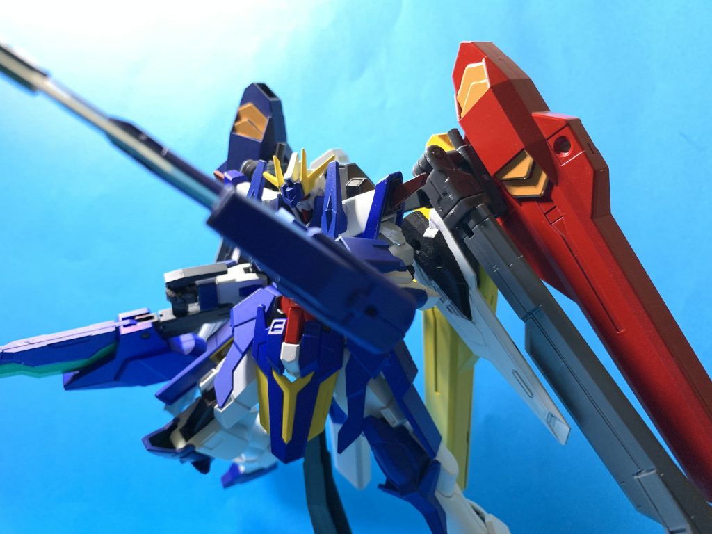 主装備はリヴァージュ・ラムとなります。バインダーライフルがライフルって言ってるんだからこれもビームくらい撃てる。ドッズ基部ですし。