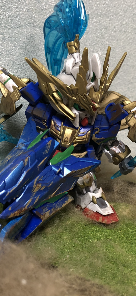 趙雲ダブルオーガンダム–5枚目/制作者：@overflag390