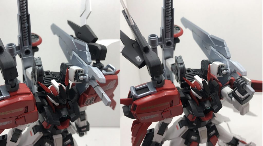 説明のウェポンラックのサブアーム