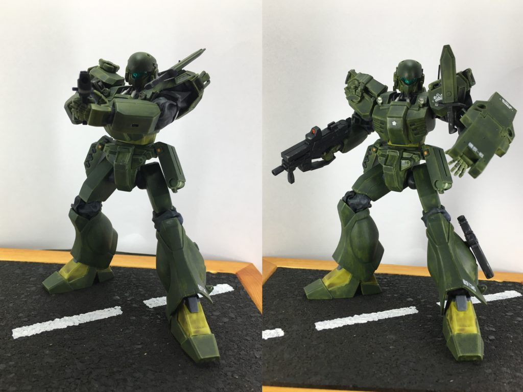 ジェガンD型自衛隊仕様(自衛隊用レイバー)–4枚目/制作者：でっきぃ