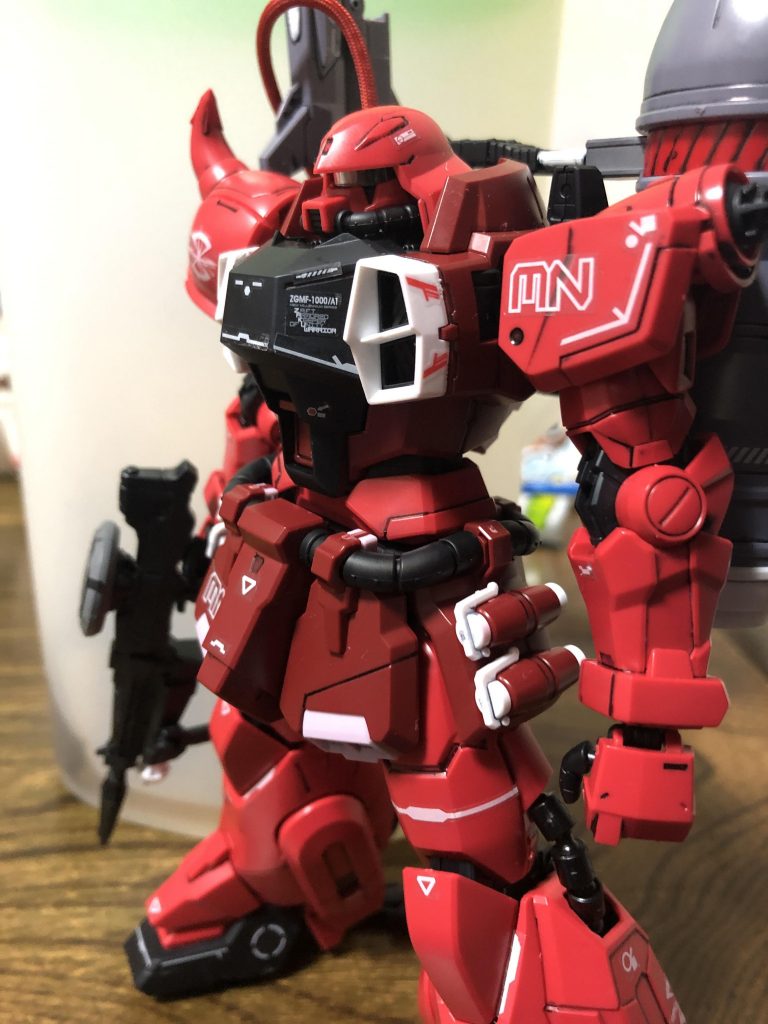 ZGMF-1000 ザクウォーリア(ルナマリア·ホーク専用機)–2枚目/制作者：@hoppymomotan963