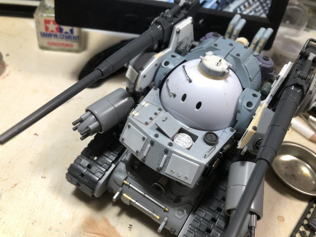 86式対MS特殊戦車 ジオラマ -postwar-–2枚目/制作者:ハシビル