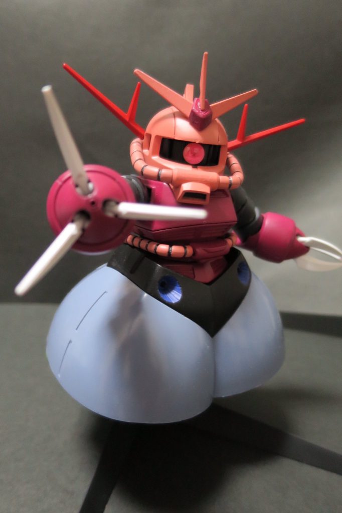 ついでにシャア専用ザズゴググング「ム」も完全再開