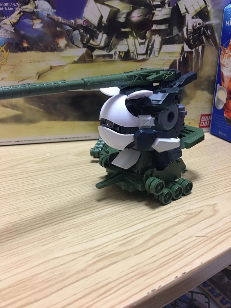 制作過程で爆誕した、簡易ハロドルブ。