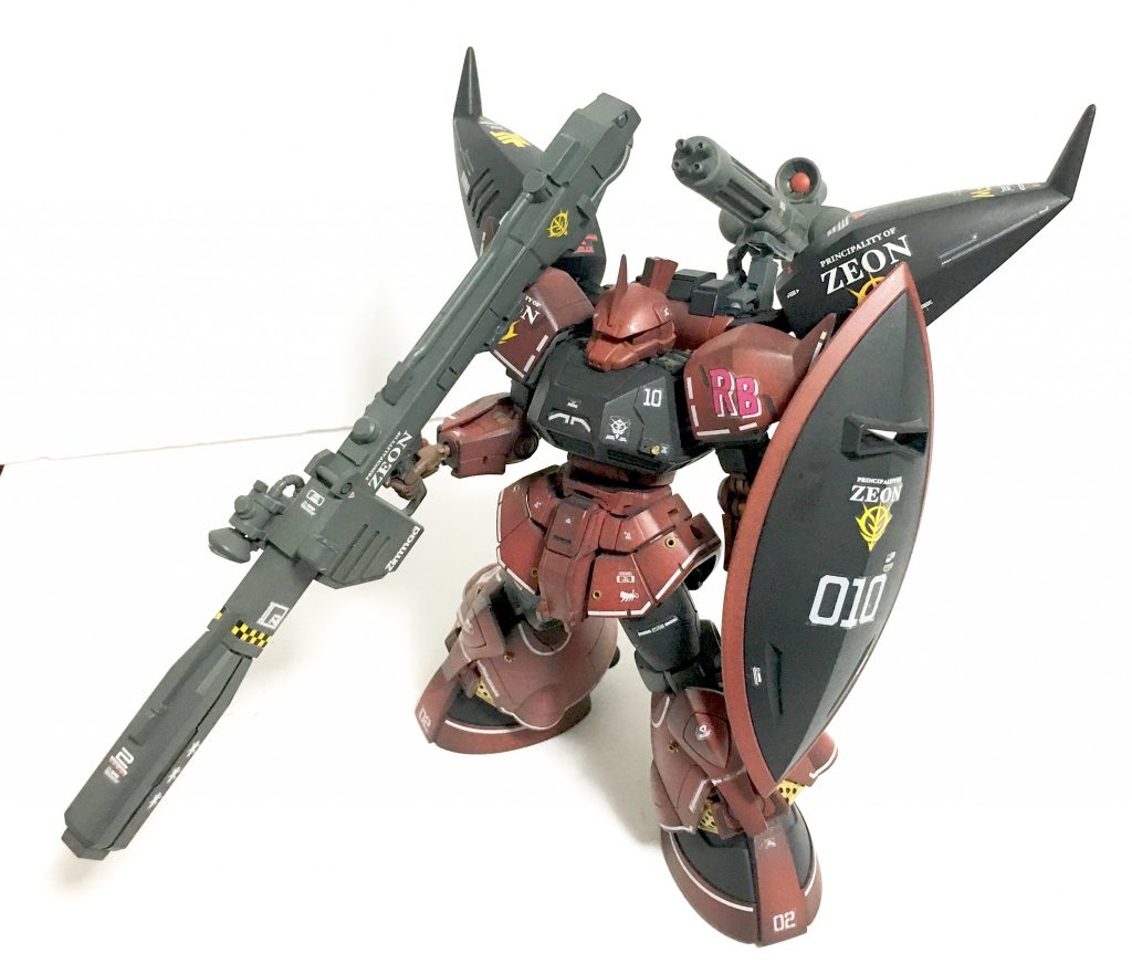 ガトリングを前に向けるとキャノン風にw