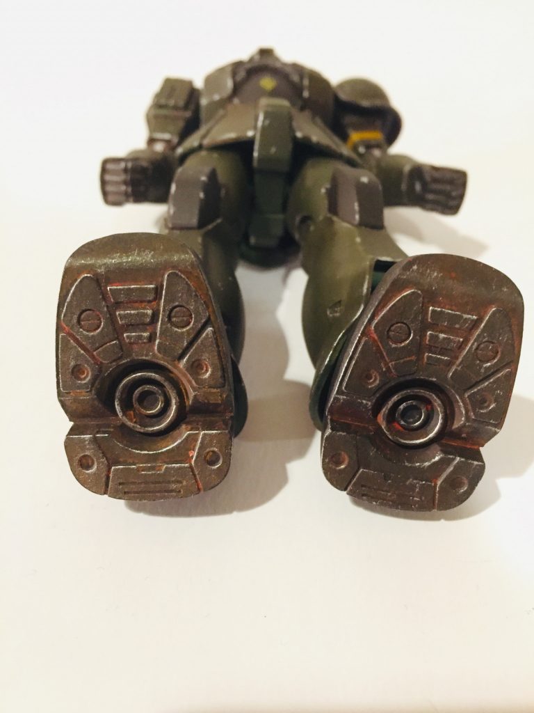 アクリルガッシュのオレンジ系でサビっぽさをだしてます。