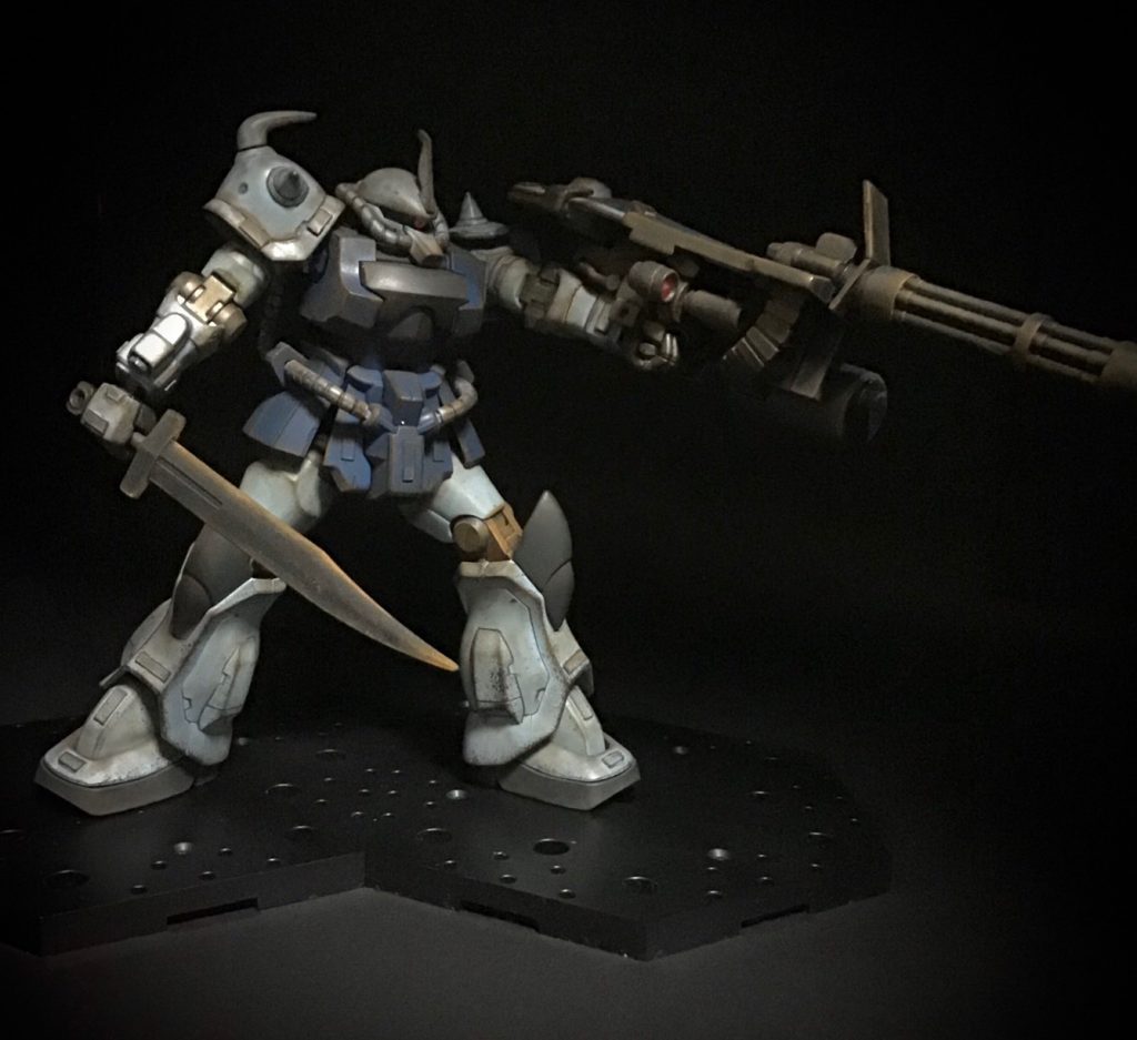 グフカスタムで汚し–3枚目/制作者：聖狸