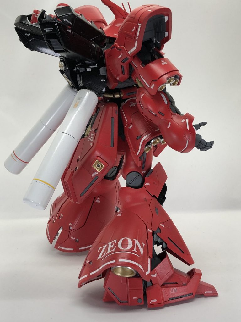 ZEONの正統な後継者は自分だというアピールのつもりです。