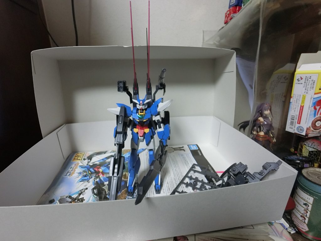 正面。マーズフォーとヴィートルーのウェポンを同時装備でパーフェクトストライクっぽくしたらこうなった。