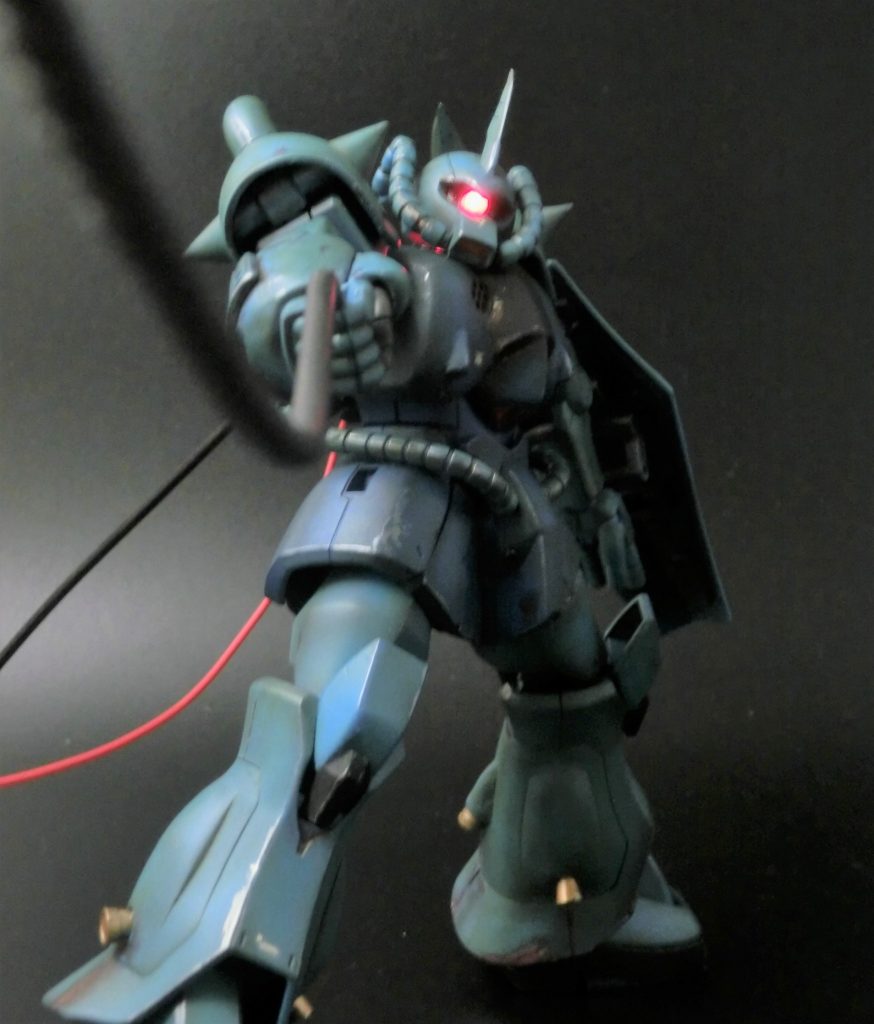 HGUC1/144 グフ THE ORIGIN ランバラル小隊 –3枚目/制作者:hiroshim