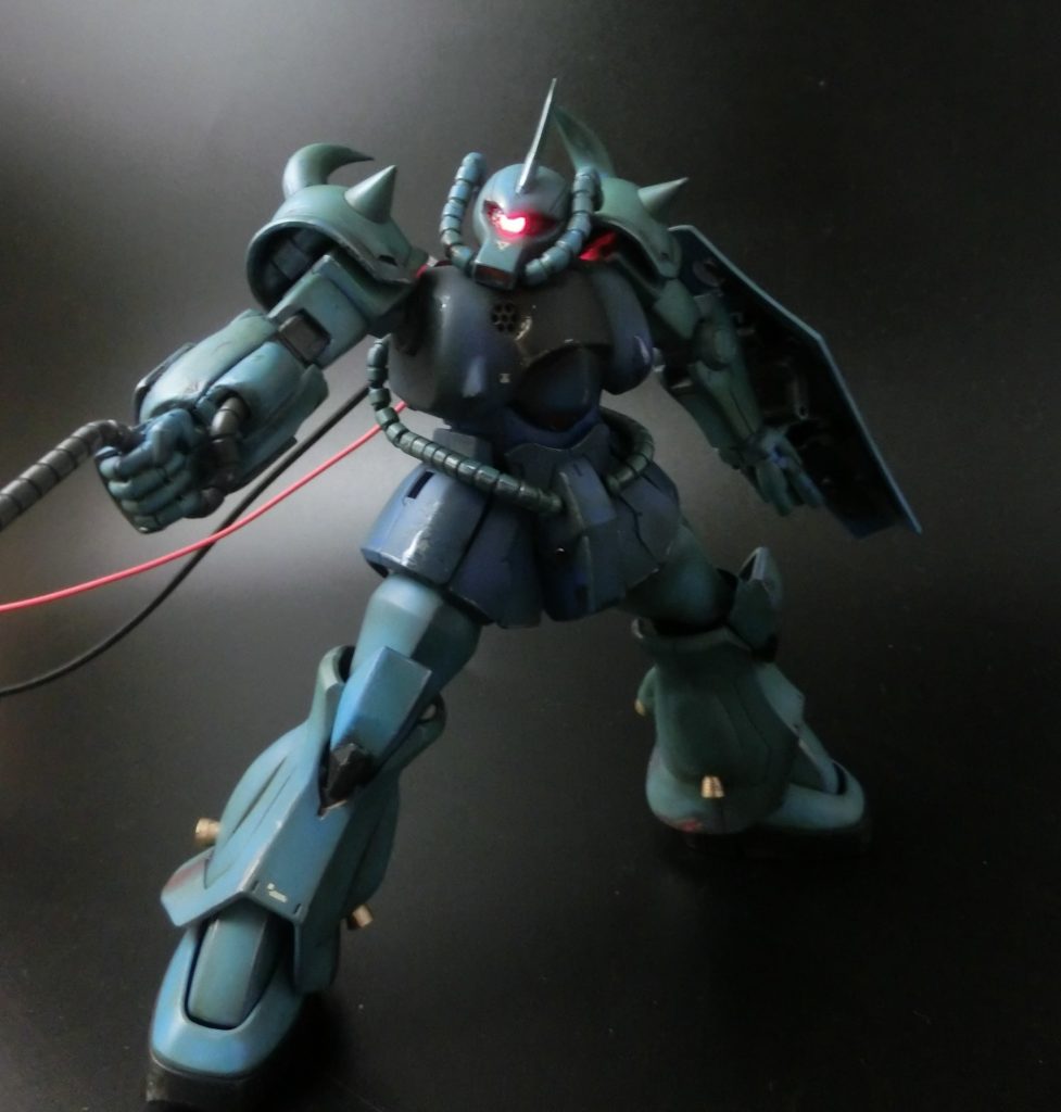 HGUC1/144 グフ THE ORIGIN ランバラル小隊 –4枚目/制作者:hiroshim