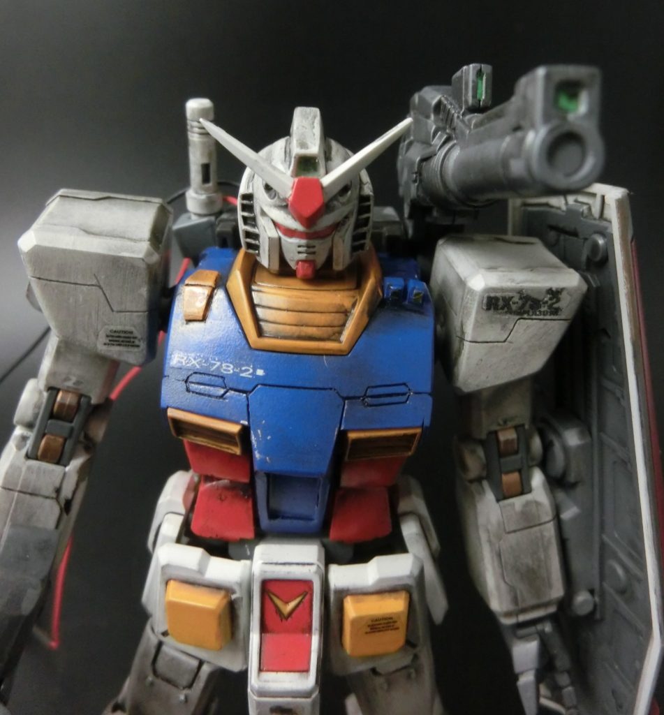 ちょっと汚しすぎました。