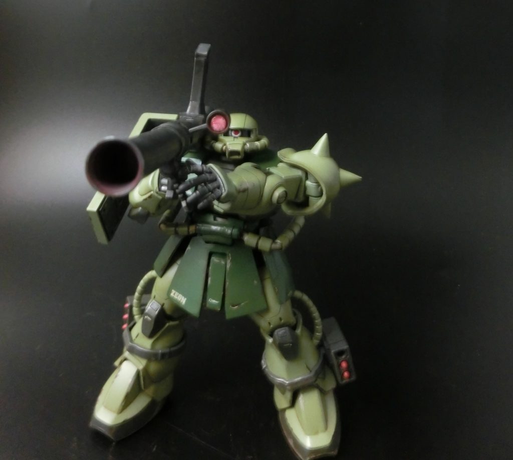 HGUC1/144 ザクⅡ THE ORIGIN ランバル小隊ステッチ機–3枚目/制作者:hiroshim