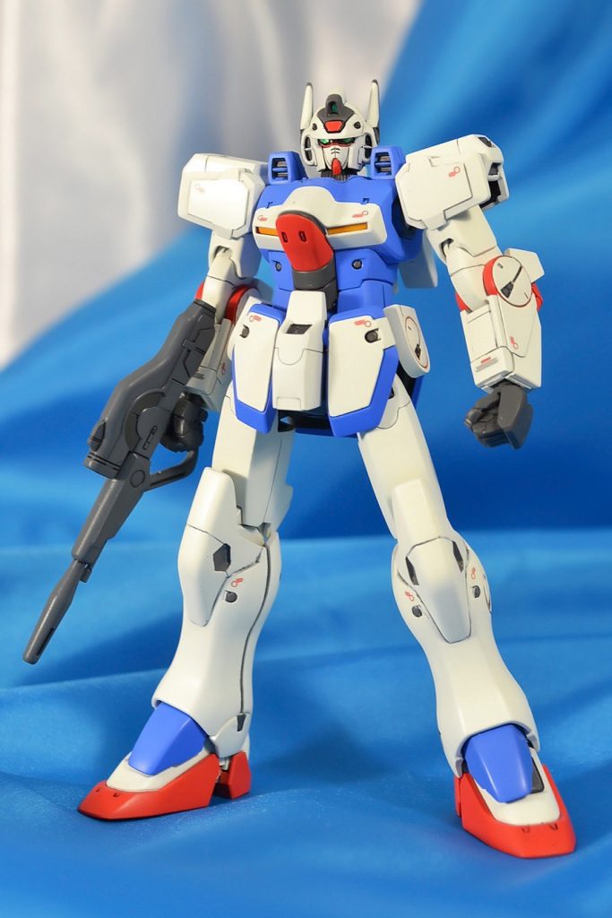 ■塗装レシピ(ガイアカラー)
白:ウォームホワイト
青:アイスコバルトブルー
赤:ローズブライトレッド
黄:ビビッドオレンジ
グレー1(手など):ニュートラルグレーⅣ
グレー2(ビームライフル):スノーダークグレー
グレー3(その他):ジャーマングレー
ビームエフェクト:クリアーホワイト
 
スミ入れ:タミヤエナメルダークグレイ、ブラック