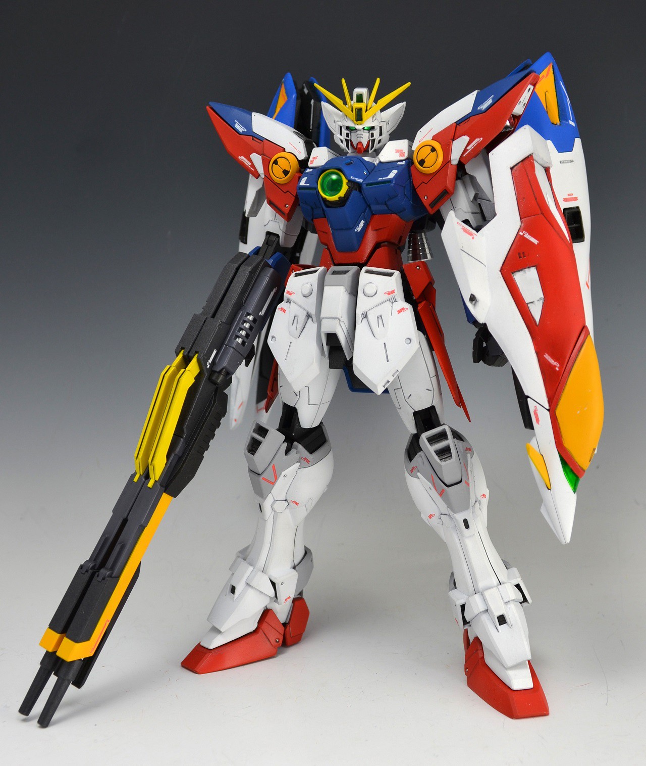 MG 1/100 ウイングガンダムゼロ(TV版)｜アインさんのガンプラ作品｜GUNSTA（ガンスタ）