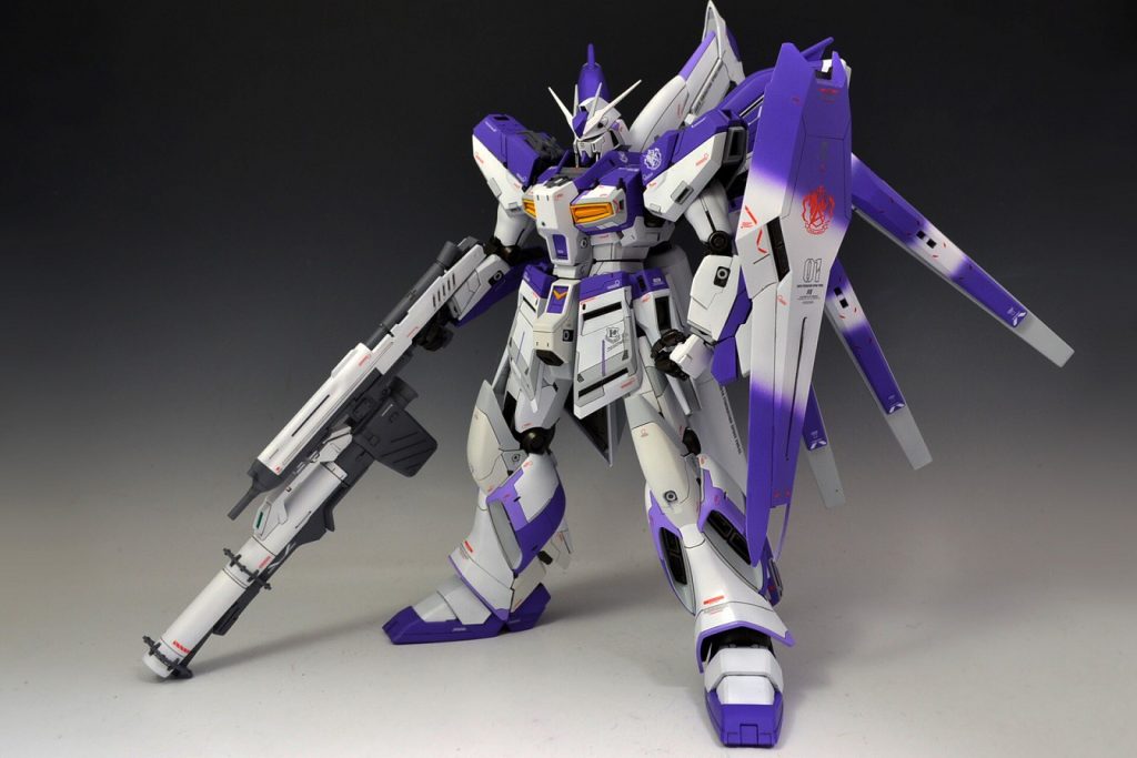 MG 1/100　Hi-νガンダム　Ver.ka–4枚目/制作者：アイン