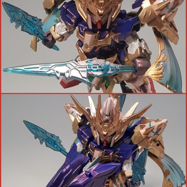 趙雲ダブルオーガンダム　斗嵐座無(トランザム)発動！