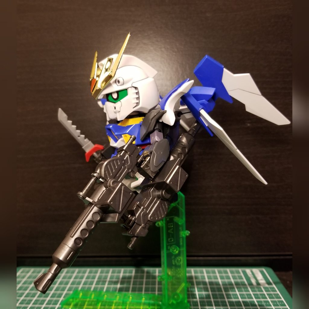 ツイン重機関砲を合体し、長距離グレネードランチャーに