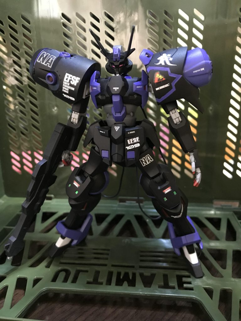 ビームライフル装備