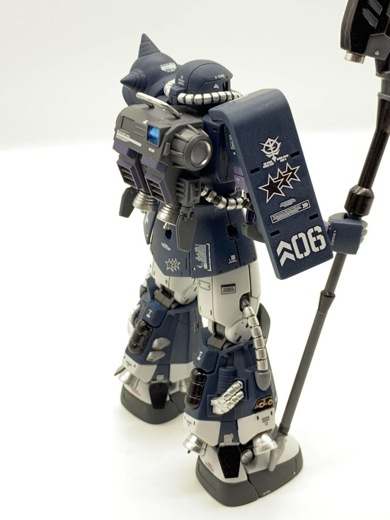 HG THE ORIGIN 高機動型ザクⅡ オルテガ専用機–5枚目/制作者：Woops