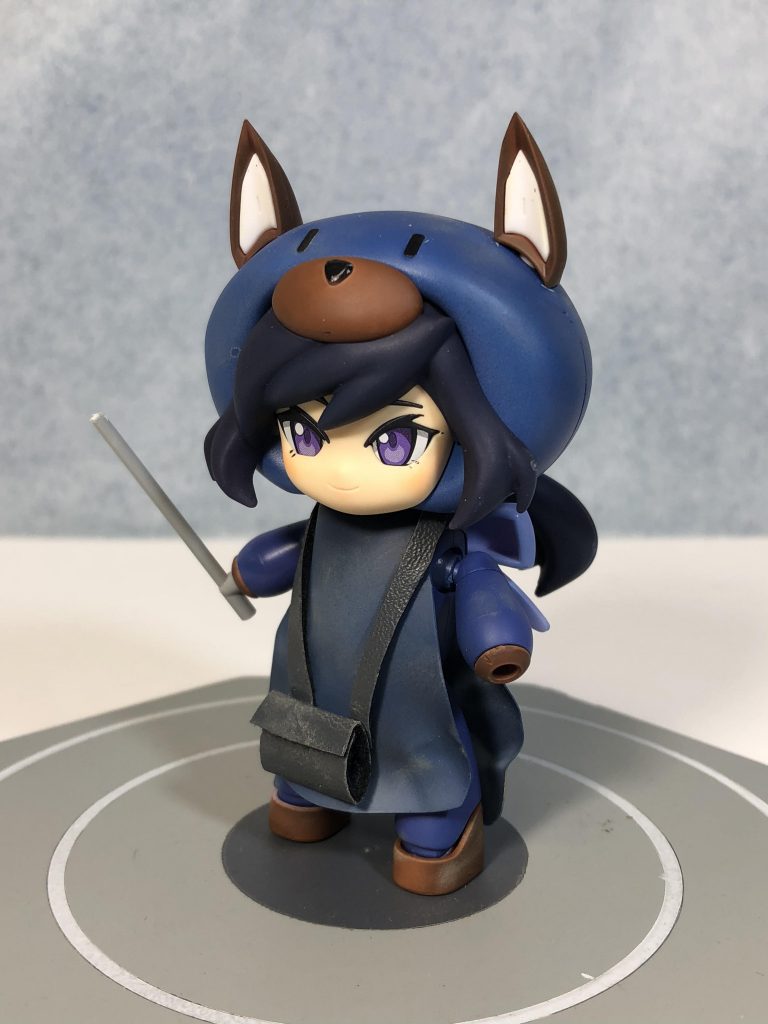 正直、クマスポッターの付け合わせ用に
適当な気持ちで製作し始めたんですが、
完成したら意外な出来に。
耳はパーツ無かったので、某ガールのぷらもから。