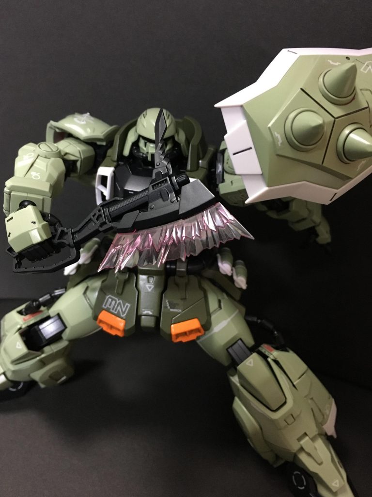 シールドから抜けませんがビームトマホーク