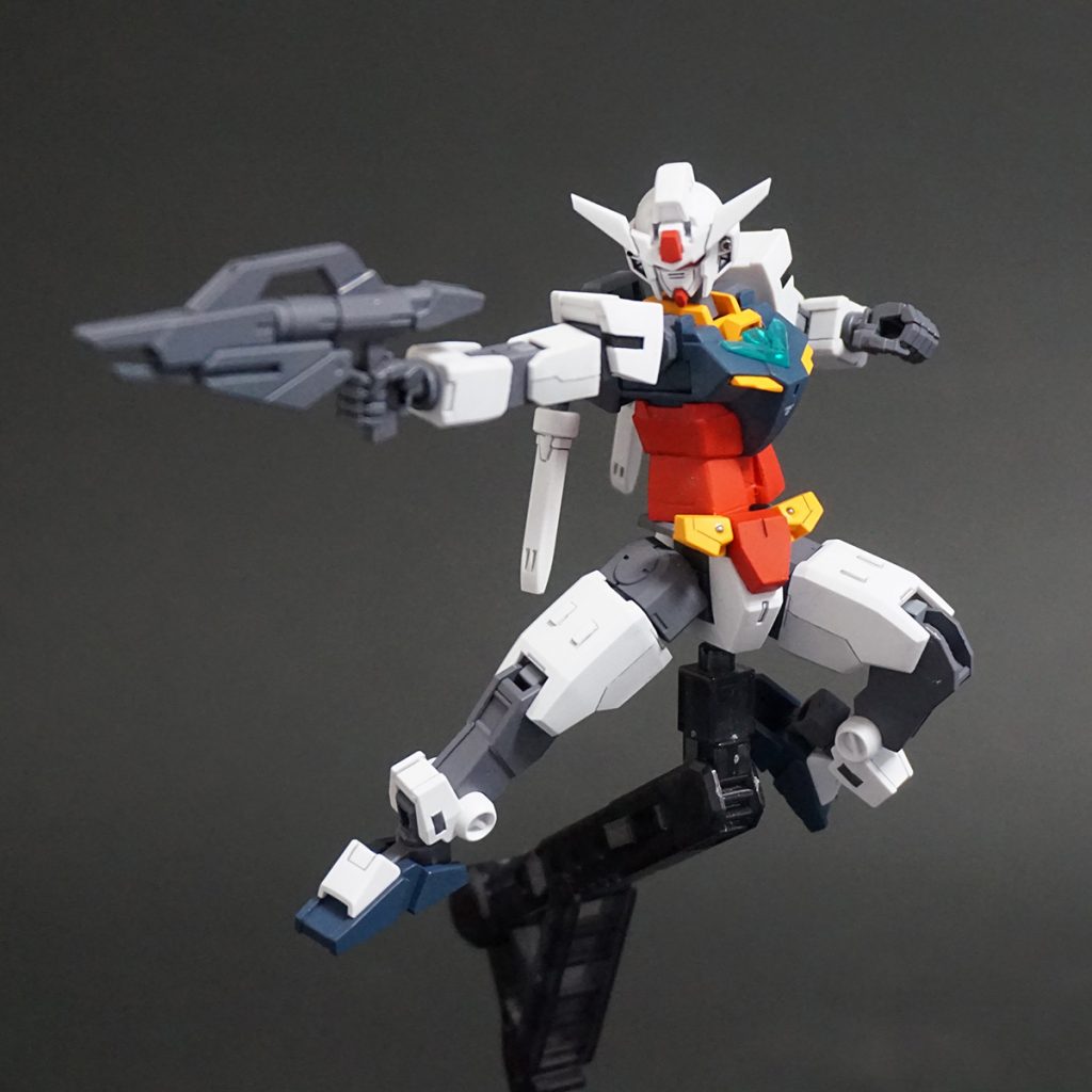 コアガンダムにビームライフルを持たせて