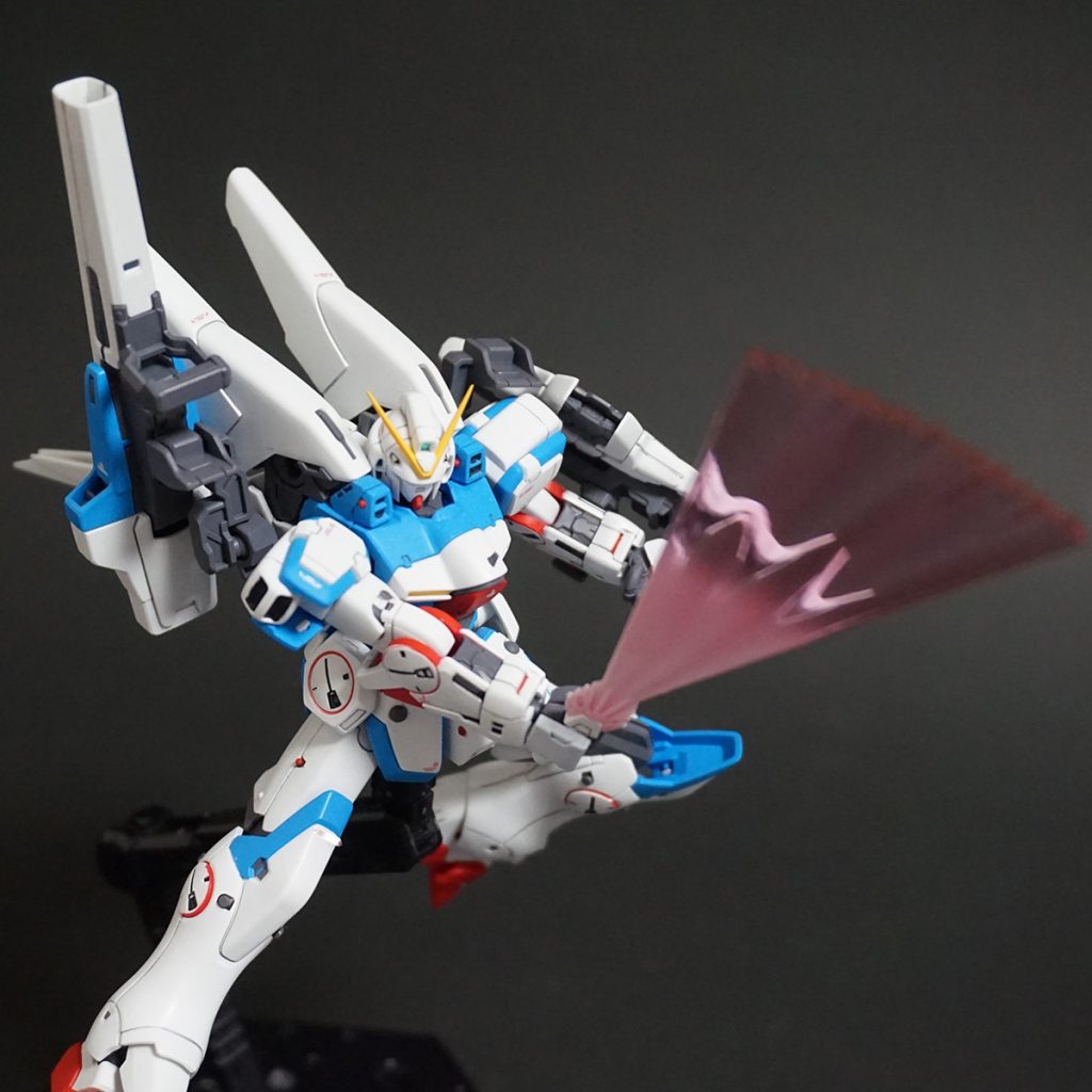 ビームフィン装備にて