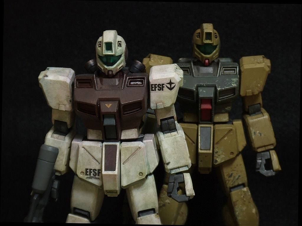 地上型とのツーショット