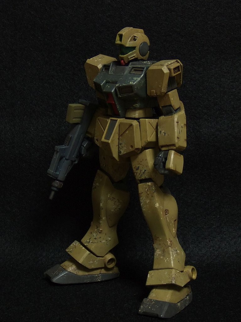 肩のアンテナは外しました