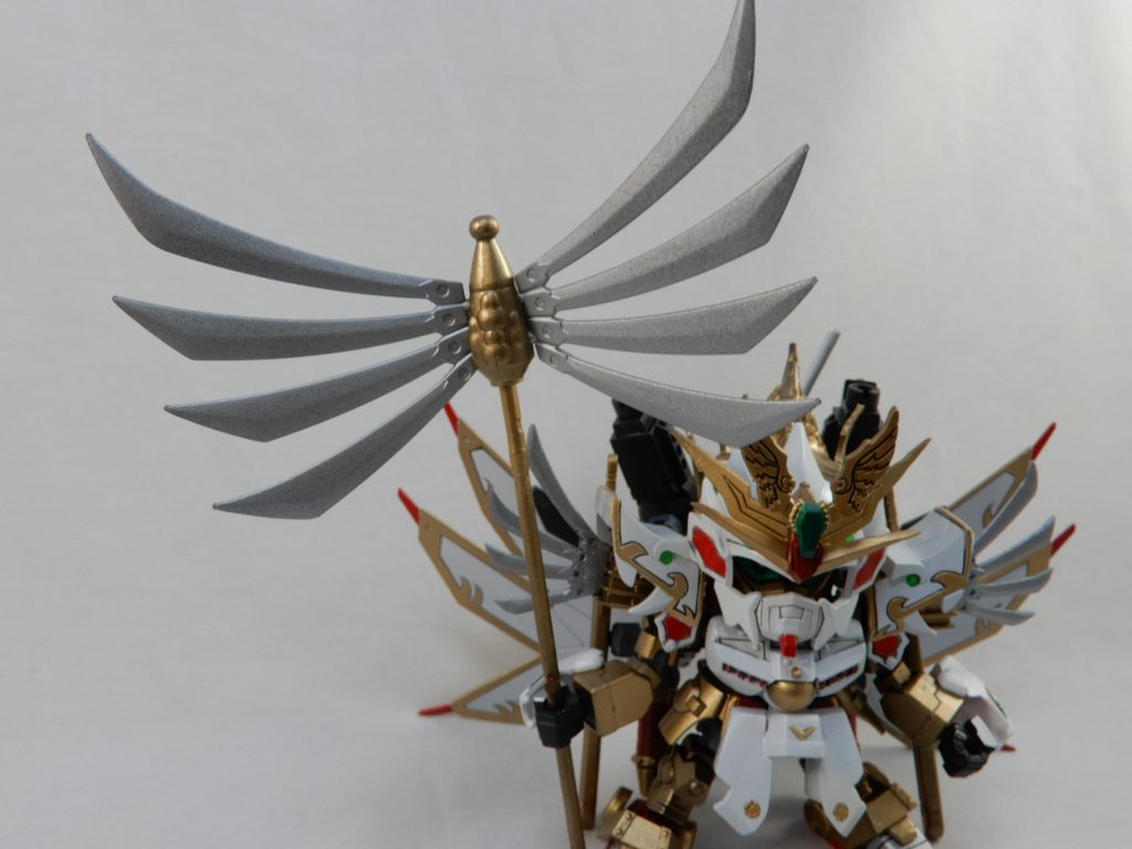 古いBB戦士は武器が小さいので持ち手を長くして大型化