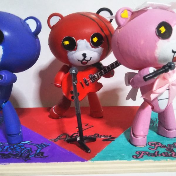 ミッシェルの着ぐるみを着たボーカル達