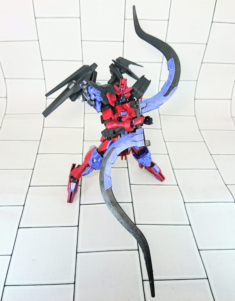 MGサンドロックが繋げられたのでなんとなく作ってみました。取り回しキツいのでは…?