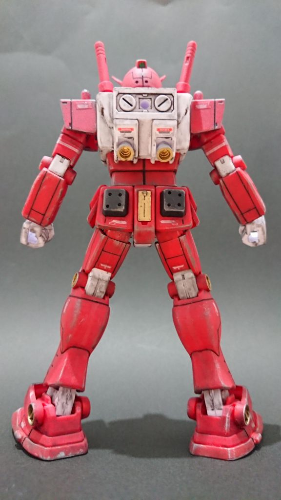 個人的に100均のアイシャドースポンジがピッチングに最適で、摩れや塗装の削れ表現が出来て好きです!( ゚Д゚)ゞ