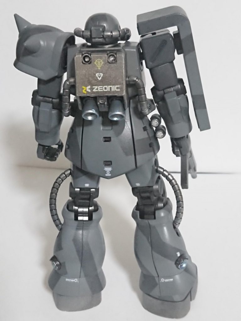 ザクⅡF2 フェリス迷彩風 HGUC–5枚目/制作者：ＨＨ