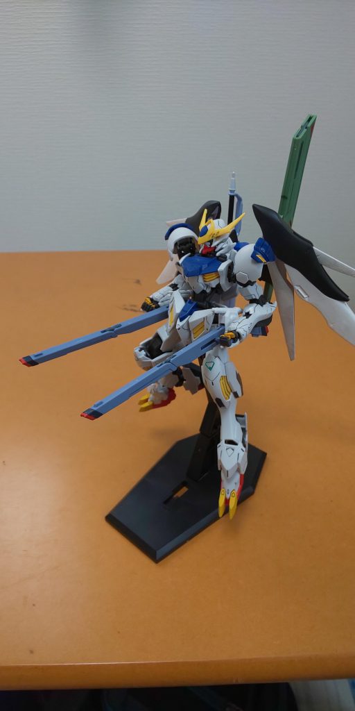 クスフィアス。フリーダムのものを使ってるので砲身が長くて派手です。ついでに言うと僕はストフリとフリーダムではフリーダム派です。アメストフリよりもフリーダムが好きです( - -) =3