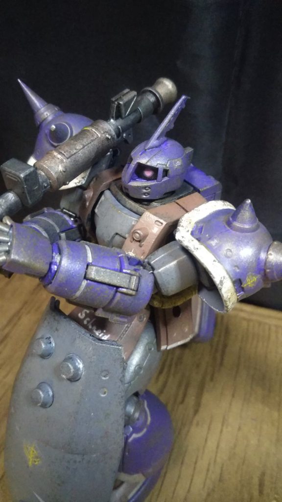 射撃体制アップ。汚し楽しい。