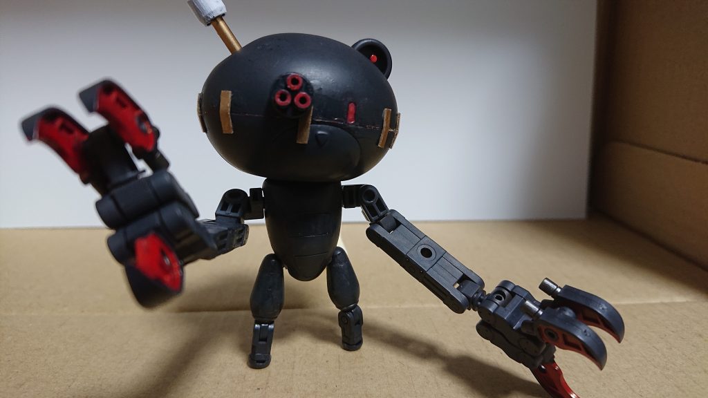 お手手はこんな感じ
「スプラット・クロー」という武器になっています