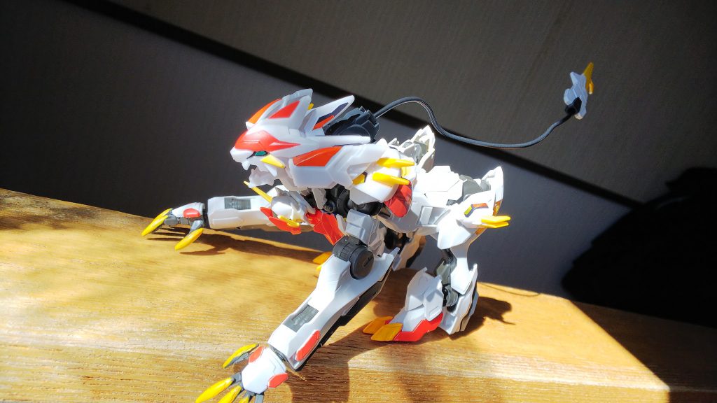 完成!フロウラスと同様のお手軽変形です。