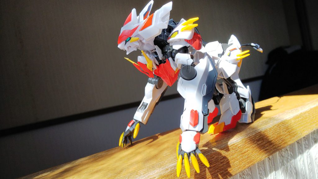 それでは、ガオーモードにフレームアップ!!