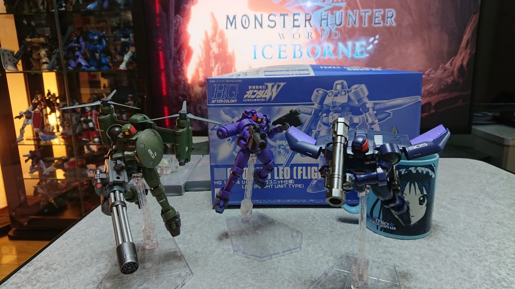 中央が宇宙用、左がノーマルにローターを付けた
モノとなります。