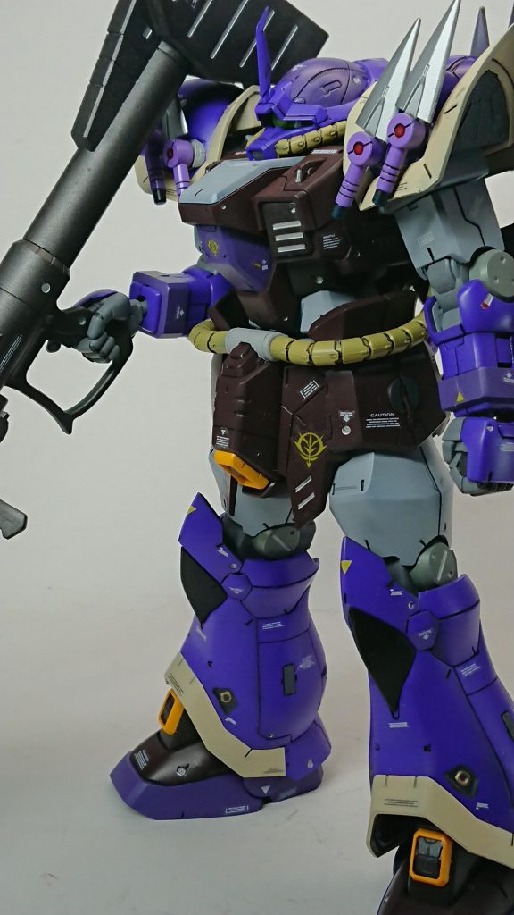 パープルは三色使って少し設定と変えてます。