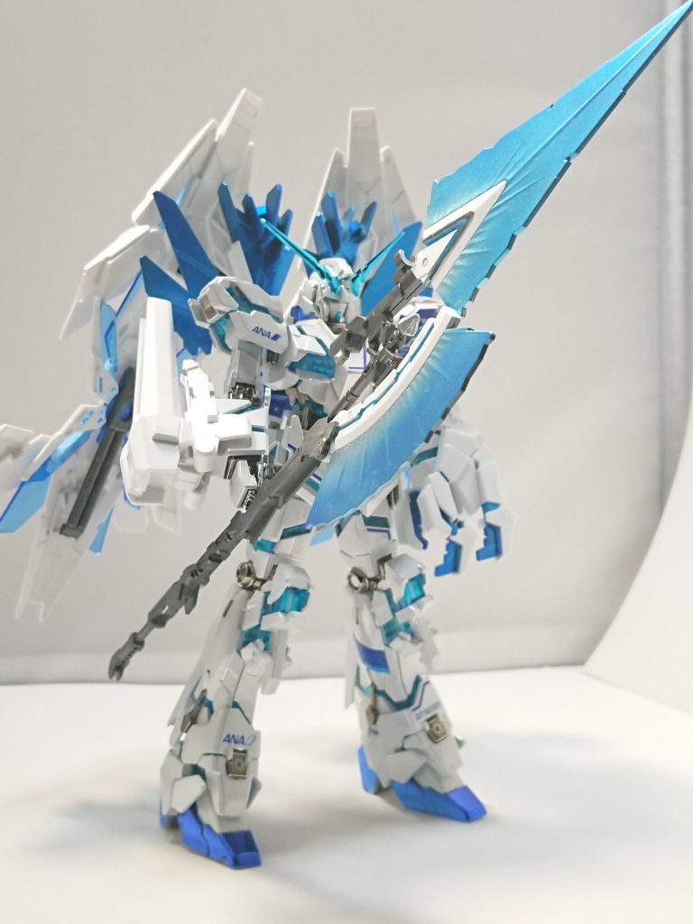 本体のチタニウムの綺麗さもあり非常に格好いいプランBとなりました!