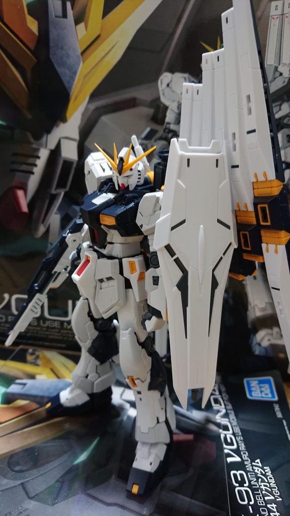 組み立てのみの状態ですがすでにカッコいい。